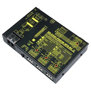 SS-232C-PHCIN-3PS-DC<BR>3ch入力⇒RS232C変換器（DC10-32V仕様）【入力方式：光絶縁、非絶縁、無電圧、接点電圧印加（無極性）、オープンコレクタ、TTL】 3ch I/O転送システム[Inputタイプ]<BR>システムサコム工業㈱