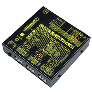 SS-232C-RLSW-3PS-ADPRS232リレースイッチユニット[独立3ch]（ACアダプタ仕様） 3ch I/O転送システム［Outputタイプ］システムサコム工業㈱