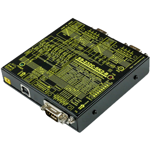 SS-232C-SK2-B<BR>USB（COM）搭載 RS232C 4分配2統合ユニット コモン側 周辺機器接続タイプ<BR>システムサコム工業㈱