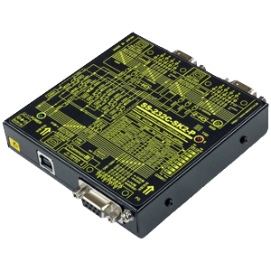 SS-232C-SK2-P<BR>USB（COM）搭載 RS232C 4分配2統合ユニット コモン側 PC接続タイプ<BR>システムサコム工業㈱