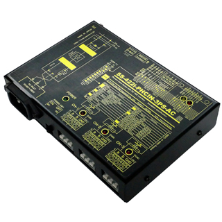 SS-422i-PHCIN-3PS-AC<BR>3ch入力→RS422変換器【絶縁タイプ】（AC90-250V仕様）【入力方式： 無電圧接点 オープンコレクタ スイッチ TTL その他】3ch長距離I/O転送システム[Inputタイプ]<BR>システムサコム工業㈱