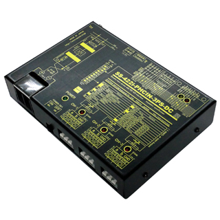 SS-422i-PHCIN-3PS-DC<BR>3ch入力→RS422変換器【絶縁タイプ】（DC10～32V仕様）【入力方式： 無電圧接点 オープンコレクタ スイッチ TTL その他】3ch長距離I/O転送システム[Inputタイプ]<BR>システムサコム工業㈱