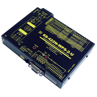 SS-422N-WPS-2-U<BR>RS-232C⇔RS-422変換ユニット AC90～240V：Dsub9P/10P端子⇔Dsub15P/10P端子/RJ45<BR>システムサコム工業㈱