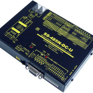 SS-485N-DC-U<BR>RS232C⇔RS485変換ユニット（DC10～32V仕様）Dsub9P（メス/インチネジ）/端子台10P⇔Dsub15P（メス/インチネジ）/端子台10P/RJ45<BR>システムサコム工業㈱