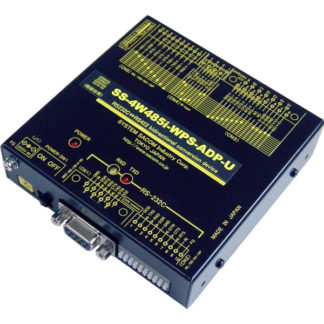 SS-4W485i-WPS-ADP-U<BR>RS-232C⇔4線式RS-485変換ユニット【絶縁タイプ】（ACアダプタ仕様） Dsub9P（メス/インチ）/端子台10P⇔Dsub15P（メス/インチ）/端子台10P/RJ45<BR>システムサコム工業㈱