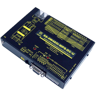 SS-4W485i-WPS-DC-U<BR>RS-232C⇔4線式RS-485変換ユニット【絶縁タイプ】（DC10～32V仕様） Dsub9P（メス/インチ）/端子台10P⇔Dsub15P（メス/インチ）/端子台10P/RJ45<BR>システムサコム工業㈱