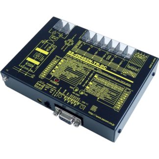 SS-4W485N-TR-DC<BR>RS-232C⇔4線式RS-485変換ユニット 端子台型 DC10～32V DS9P⇔端子台(6P)/RJ45<BR>システムサコム工業㈱