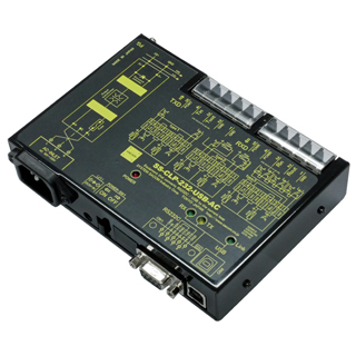 SS-CLP-232-USB-AC<BR>USB（COM）搭載RS232C⇔4-20mA電流ループ（カレントループ）変換器（AC90～250V仕様） USB/Dsub9P（メス/インチネジ）⇔端子台5P<BR>システムサコム工業㈱