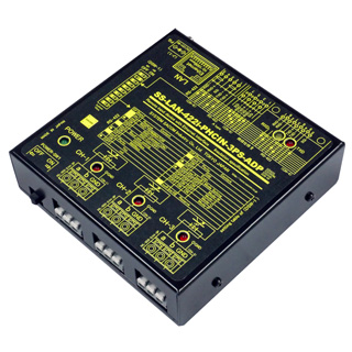 SS-LAN-422i-PHCIN-3PS-ADP<BR>3ch入力⇒LAN（Ethernet）/RS485変換器【絶縁タイプ】（ACアダプタ仕様） 3ch長距離I/O転送システム[Inputタイプ]<BR>システムサコム工業㈱