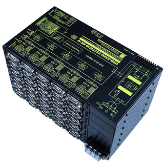 USB-232C-232TW30-DC-U<BR>USB（COM）/RS-232C⇔RS-232C 30ポート分配器 DC10～32V仕様<BR>システムサコム工業㈱