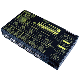 USB-232C-232TW5-AC-UUSB（COM）/RS-232C⇔RS-232C 5ポート分配器 AC90～250V仕様システムサコム工業㈱