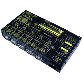 USB-232C-232TW5-AC-U<BR>USB（COM）/RS-232C⇔RS-232C 5ポート分配器 AC90～250V仕様<BR>システムサコム工業㈱