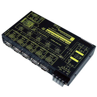 USB-232C-232TW5-DC-UUSB（COM）/RS-232C⇔RS-232C 5ポート分配器 DC10～32V仕様システムサコム工業㈱