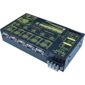 USB-232C-422TW5-DC-U<BR>USB（COMポート）/RS232⇔RS422変換5ポート分配/統合ユニット【絶縁タイプ】 USB/Dsub9P（メス/インチネジ）⇔Dsub9P（オス/インチネジ）x5（DC10-30V仕様）<BR>システムサコム工業㈱