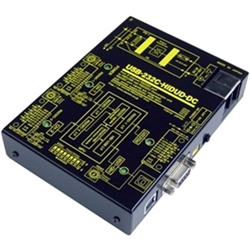 USB-232C-HIDUD-DCRS232Cバーコードリーダー⇒USB(HID)変換/統合ユニット（2台同時統合）DC10～32V仕様システムサコム工業㈱