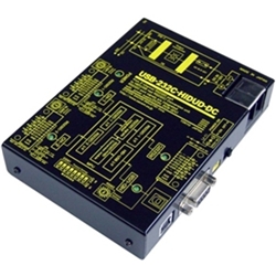 USB-232C-HIDUD-DC<BR>RS232Cバーコードリーダー⇒USB(HID)変換/統合ユニット（2台同時統合）DC10～32V仕様<BR>システムサコム工業㈱
