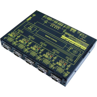 USB-232C-MP5-ST-ADPUSB（COMポート）/RS232Cマルチプレクサ（ACアダプタ仕様） サーバ機能付 1：5ch切換器Comon⇔CH間データ転送経路制御器システムサコム工業㈱