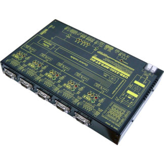 USB-232C-MP5-ST-DC<BR>USB（COMポート）/RS232Cマルチプレクサ（DC10～32V仕様） サーバ機能付 1：5ch切換器Comon⇔CH間データ転送経路制御器<BR>システムサコム工業㈱
