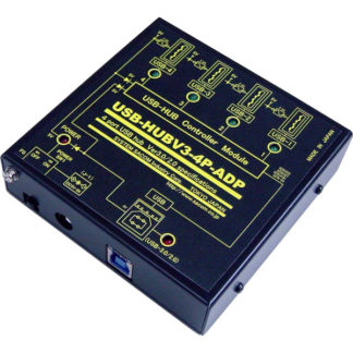 USB-HUBV3-4P-ADP<BR>【USB3.0対応】業務用大容量USB-HUB（USB3.0）【4ポートタイプ】（ACアダプタ仕様）<BR>システムサコム工業㈱