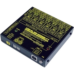 USB-RLSW-6RSMB-FTUSBリレースイッチユニット（独立6回路） 動作時ON/OFF（Win10 32・64bit対応）システムサコム工業㈱
