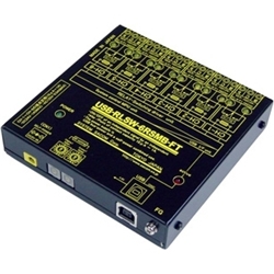 USB-RLSW-6RSMB-FT<BR>USBリレースイッチユニット（独立6回路） 動作時ON/OFF（Win10 32・64bit対応）<BR>システムサコム工業㈱