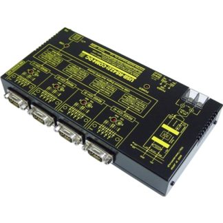 USB-RS422i-COM4-DC<BR>USB（COMポート）⇔4ch独立絶縁RS422変換ユニット DC電源（USB⇔Dsub9P×4）<BR>システムサコム工業㈱