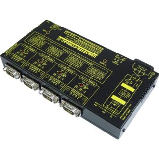 USB-RS485i-COM4-AC<BR>USB（COMポート）⇔4ch独立絶縁RS485変換ユニット AC電源（USB⇔Dsub9P×4）<BR>システムサコム工業㈱
