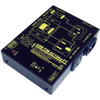 USB-TIM-AC10Aa-FT<BR>USBタイマー（リレー動作時AC100V-10アンペアON仕様）<BR>システムサコム工業㈱