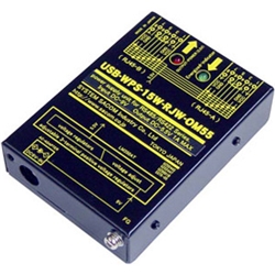 USB-WPS-15W-RJW-OM55<BR>RJ45中継+5.5v電源ユニット<BR>システムサコム工業㈱