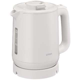 PCJ-A102WA<BR>蒸気レス電気ケトル <わく子> 1.0L ホワイト<BR>タイガー魔法瓶㈱