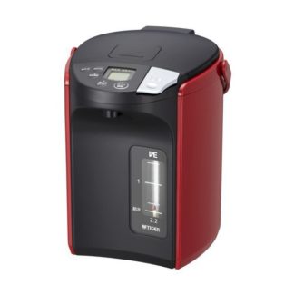 PIP-A221R<BR>蒸気レスVE電気まほうびん <とく子さん> 2.2L レッド<BR>タイガー魔法瓶㈱
