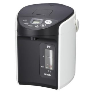 PIQ-A221W<BR>VE電気まほうびん <とく子さん> 2.2L ホワイト<BR>タイガー魔法瓶㈱