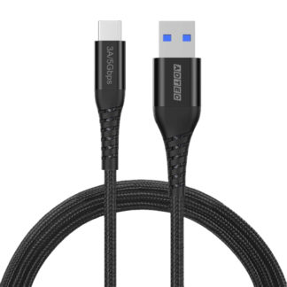 APC-V2006AC-U3-BK<BR>USB3.0 Type-A to C ケーブル (36W出力 / 5Gbps / 2.0m) ブラック<BR>㈱アドテック