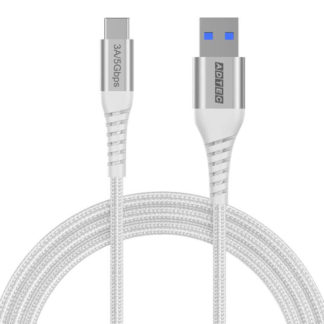 APC-V2006AC-U3-WH<BR>USB3.0 Type-A to C ケーブル (36W出力 / 5Gbps / 2.0m) ホワイト<BR>㈱アドテック