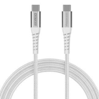 APC-V2010CC-U2-WH<BR>USB2.0 Type-C to C ケーブル (100W出力 / 480Mbps / 2.0m) ホワイト<BR>㈱アドテック