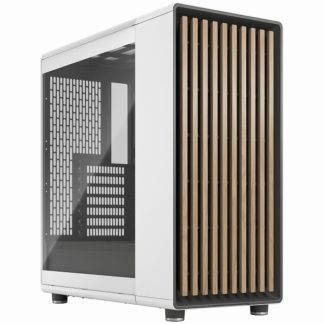 FD-C-NOR1C-04<BR>ミドルタワー型PCケース North Chalk White TG Clear<BR>ＦＤ　Ｓｗｅｄｅｎ（Ｆｒａｃｔａｌ）