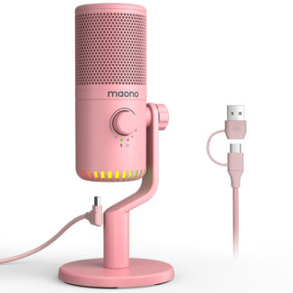 DM30 Pink<BR>DM30 RGB USBマイク Pink<BR>ＭＡＯＮＯ