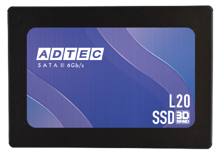 AD-L20DS25I-256G<BR>3D NAND SSD AD-L20Dシリーズ 256GB 3D NAND TLC 2.5inch SATA<BR>㈱アドテック
