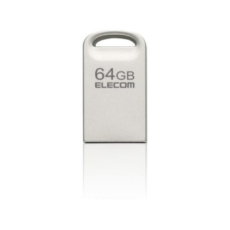 MF-SU3A064GSV<BR>USBメモリ/USB3.2(Gen1)対応/超小型/64GB/シルバー<BR>エレコム㈱