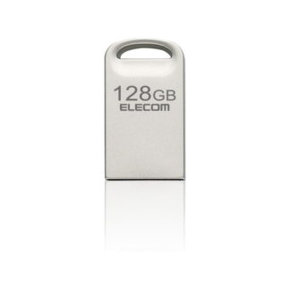 MF-SU3A128GSV<BR>USBメモリ/USB3.2(Gen1)対応/超小型/128GB/シルバー<BR>エレコム㈱
