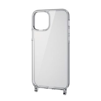 PM-A20BHVCKSHCR<BR>iPhone 12/12 Pro用ハイブリッドケース/スマホショルダーストラップホール付き/クリア<BR>エレコム㈱