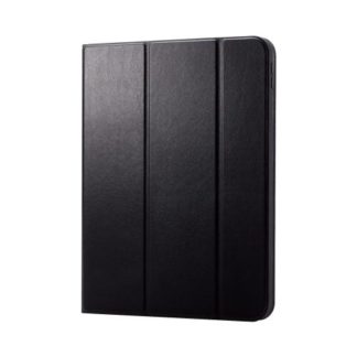 TB-A22RDPLC2BK<BR>iPad 10.9inch(第10世代)用フラップケース/ソフトレザー/ドローイングアングル/360度回転/Apple Pencil収納/ブラック<BR>エレコム㈱
