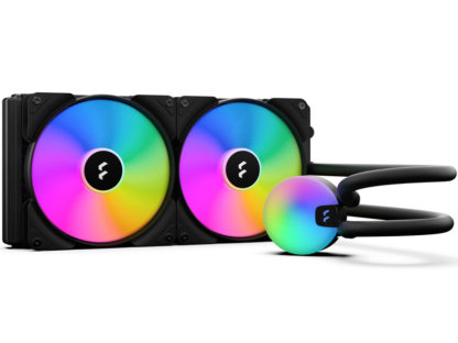 FD-W-L1-S2812簡易水冷クーラー Lumen S28 v2 RGBＦＤ　Ｓｗｅｄｅｎ（Ｆｒａｃｔａｌ）
