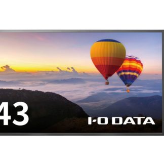 LCD-HU431DBワイド液晶ディスプレイ 42.5型/3840×2160/HDMI(4K 60Hz、HDCP 2.2)×3、アナログRGB×1/ブラック/スピーカー：あり/長時間運用可能でデジタルサイネージに最適！/5年保証㈱アイ・オー・データ機器