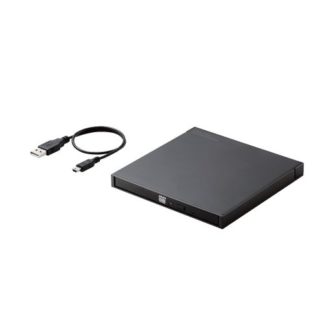 LDR-SM8URBKスマホ用CD録音ドライブ/有線/Android対応/USB2.0/ブラックロジテック㈱