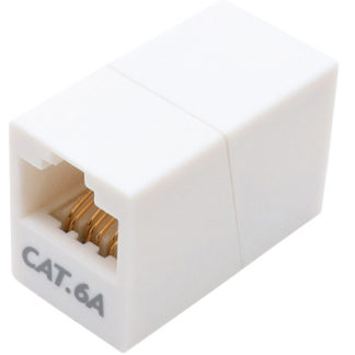 CAR-866AM<BR>LAN中継アダプタ Cat.6A対応 マグネット付<BR>㈱ミヨシ