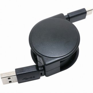URC-CA10G<BR>USB3．2　Gen2対応　USB　A　-　USB　Type－Cコードリールケーブル　<BR>㈱ミヨシ