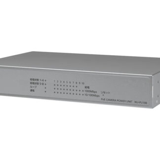 WJ-PU108UX<BR>PoEカメラ電源ユニット（8ポート）<BR>パナソニック㈱