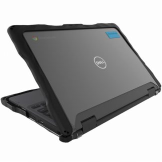 DT-DL3100CB2IN1-BLK_V3<BR>DropTech 耐衝撃ハードケース Dell3110/3100 11インチChromebook 2-in-1 タブレットモード切替可能<BR>Ｇｕｍｄｒｏｐ