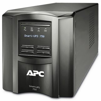 SMT750C<BR>APC Smart-UPS、 Line Interactive、 750VA、 Tower、 120V、 6x NEMA 5-15R outlets、 SmartConnect Port+SmartSlot、 AVR、 LCD<BR>シュナイダーエレクトリック㈱